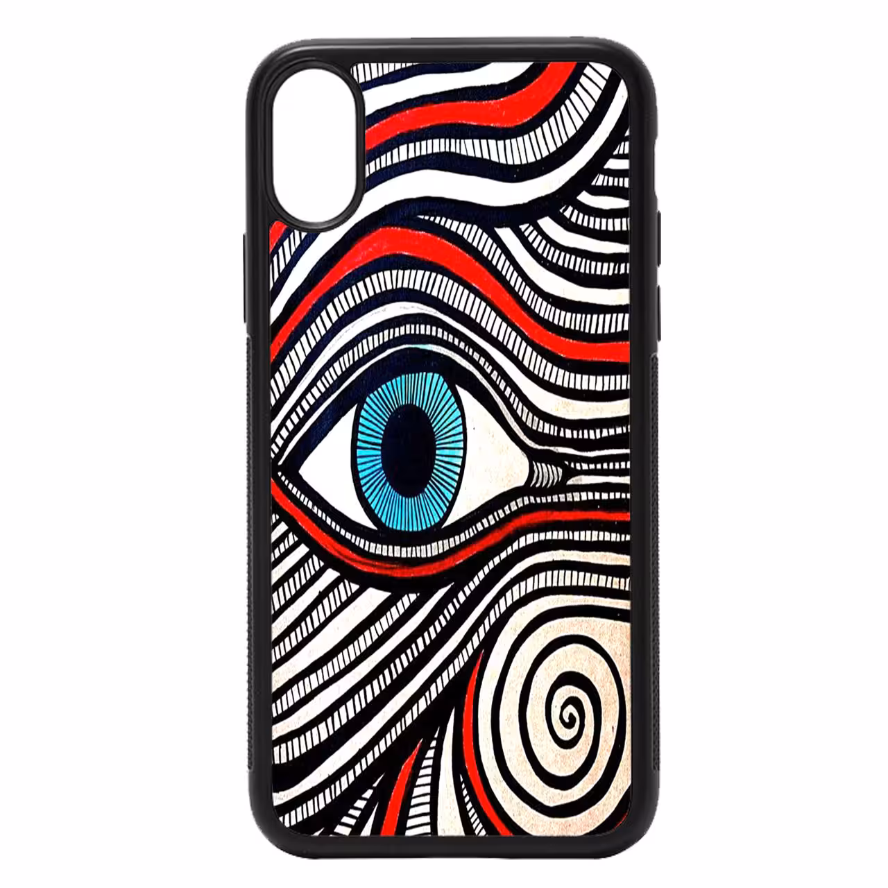 کاور طرح چشم کد 11050646 مناسب برای گوشی موبایل اپل iphone x/xs