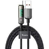 کابل سوپر فست شارژ هوشمند یو اس بی به تایپ سی 100 وات 1.2 متر مک دودو MCDODO Auto Power Off Type-c Super Charge Data Cable CA-3630