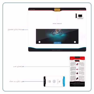 برچسب پوششی ماهوت مدل Road cycling مناسب برای تبلت سامسونگ Galaxy Note 10.1 2012 N8010