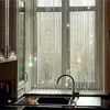 پرده ریشه ای آریا کریستال مدل کوتاه و بلند سایز 100x250 سانتی متر