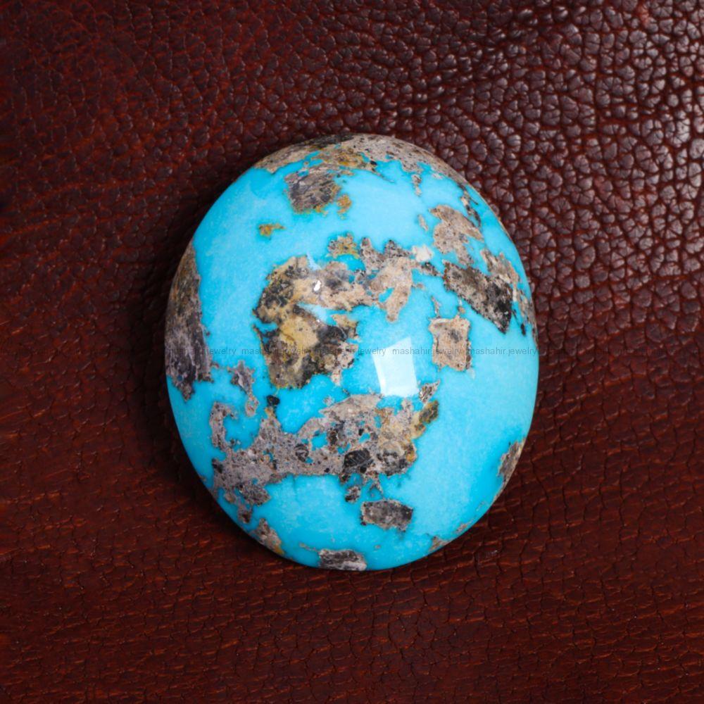 نگین فیروزه شجری کد 14122 - جواهری مشاهیر