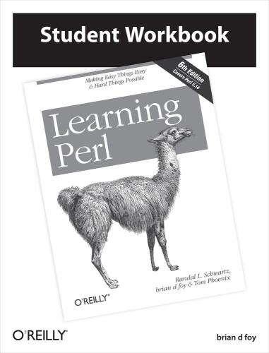 خرید و دانلود نسخه کامل کتاب Learning Perl Student Workbook