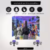 برچسب پلی استیشن ۴ مدل PSP-301 fortnite کد PSP-317 