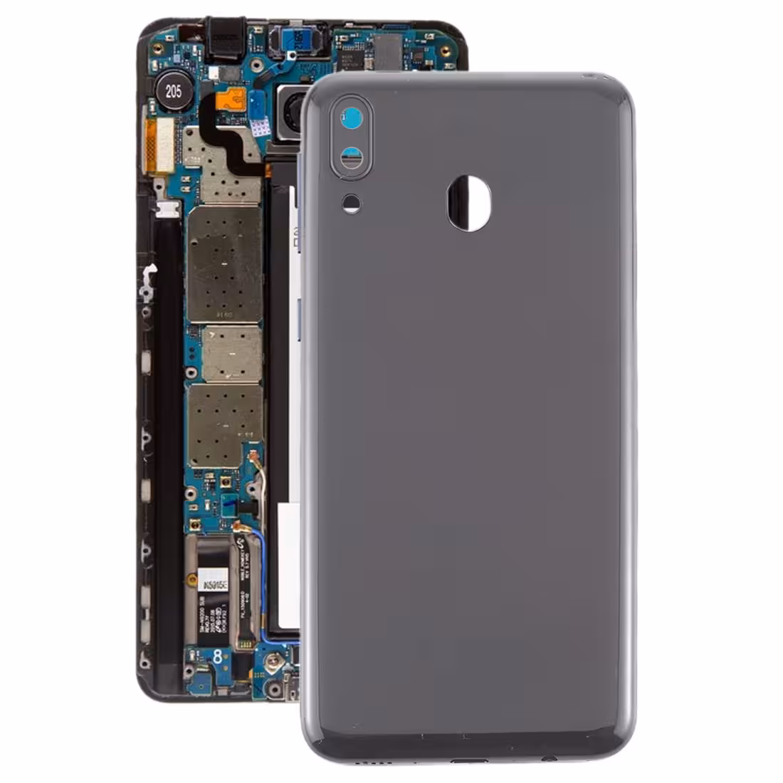 Back Cover Samsung M205 Galaxy M20 Grey