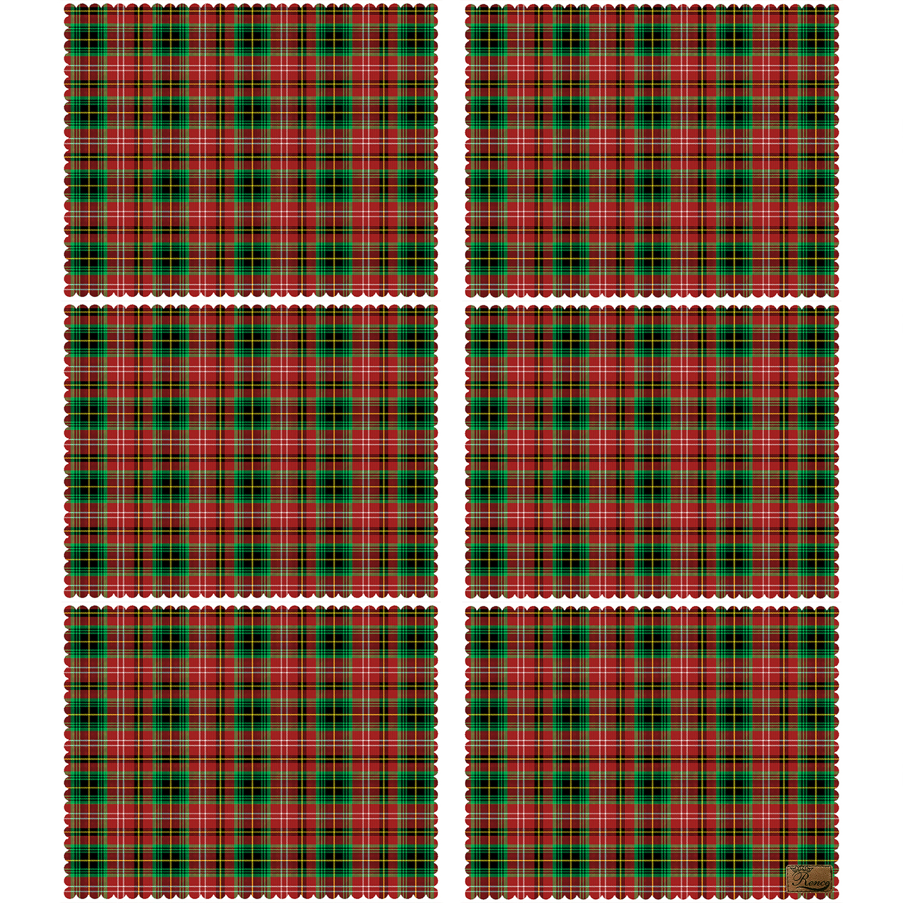 زیربشقابی رنس مدل U3-42094 بسته 6 عددی