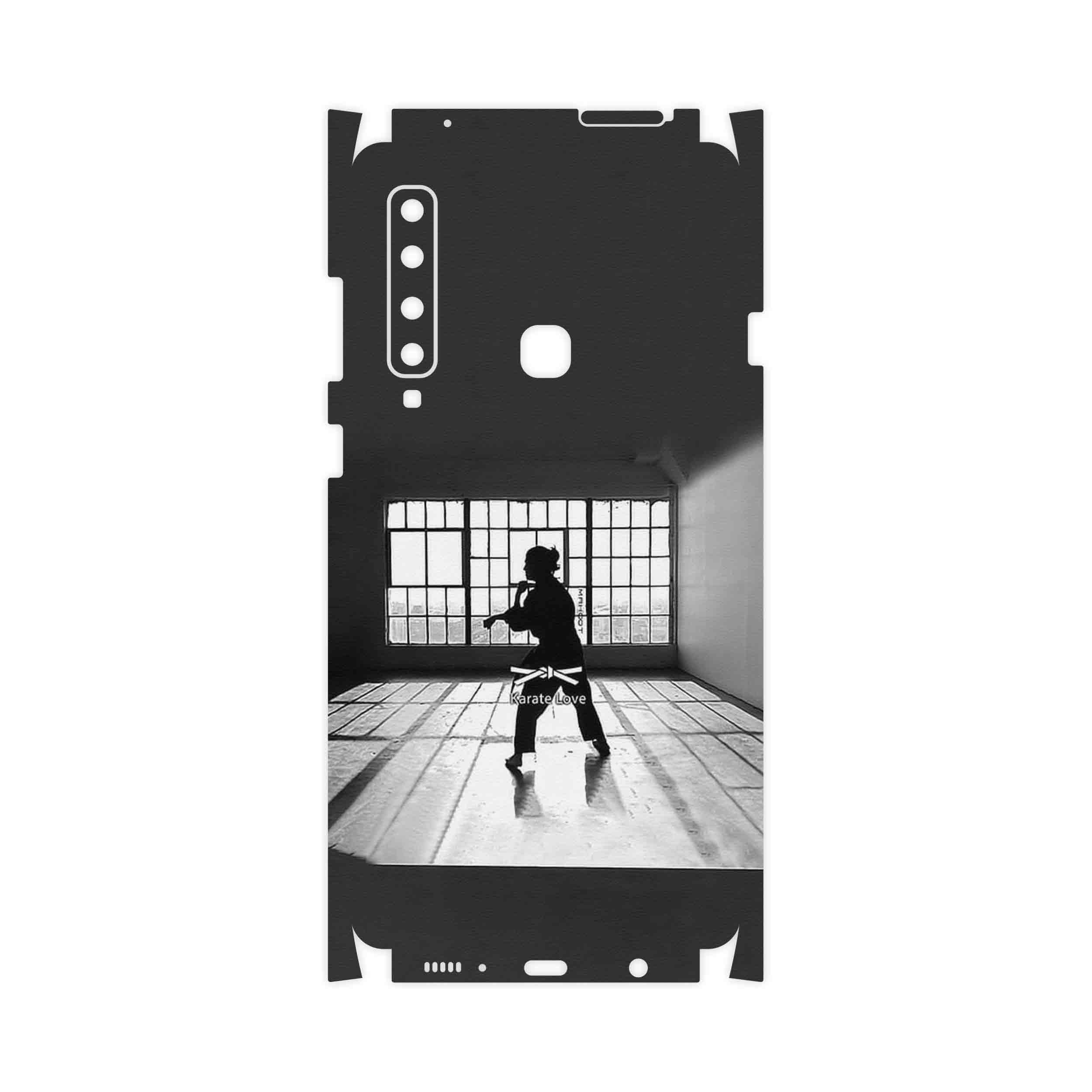 برچسب پوششی ماهوت مدل Karate-FullSkin مناسب برای گوشی موبایل سامسونگ Galaxy A9 2018
