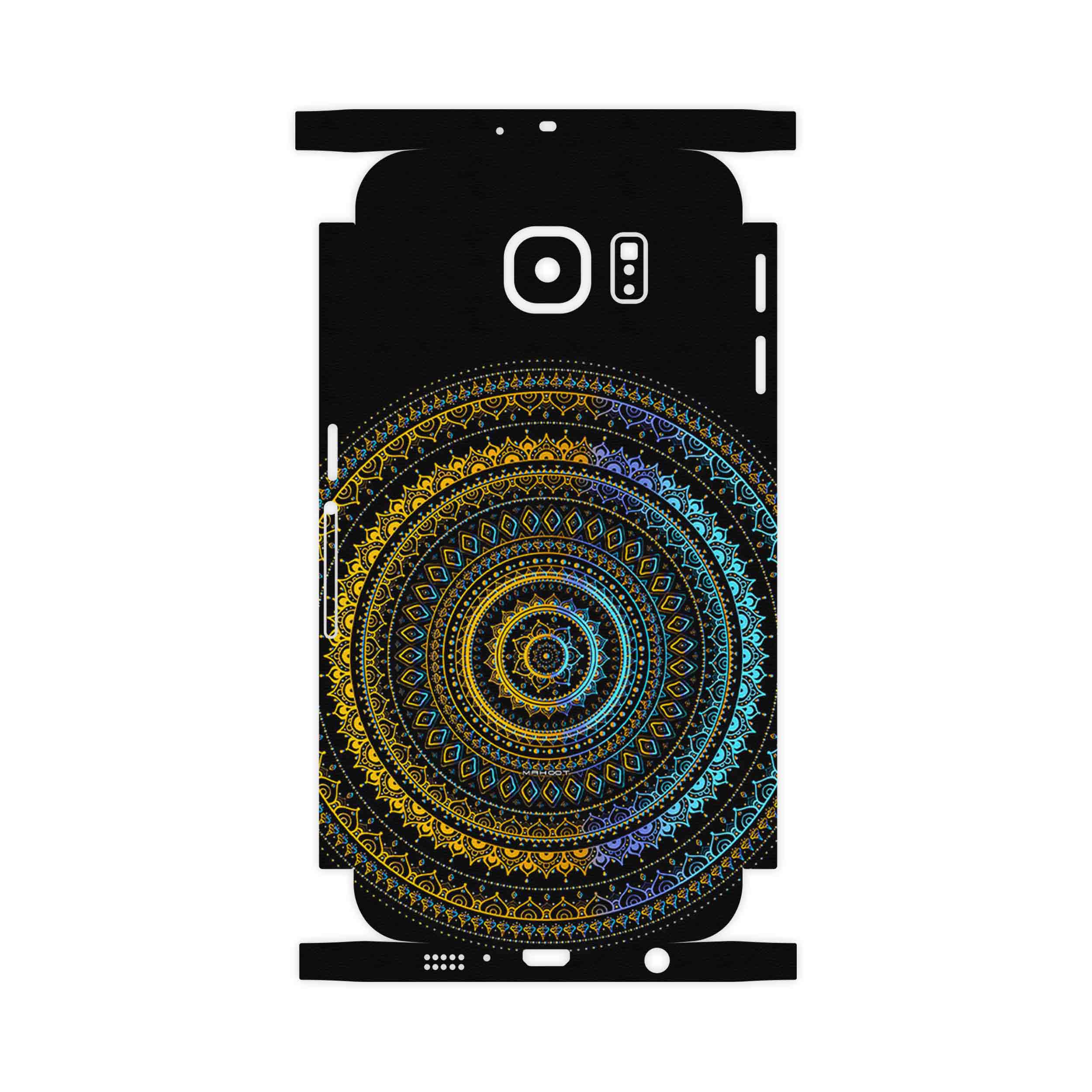 برچسب پوششی ماهوت مدل Mandala Design 2-FullSkin مناسب برای گوشی موبایل سامسونگ Galaxy S6 Edge