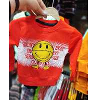 بلوزشلوار کودکانه طرح ایموجی مناسب فصل سرما و شدیدا جنس دورس کیفیت فوقعلاده