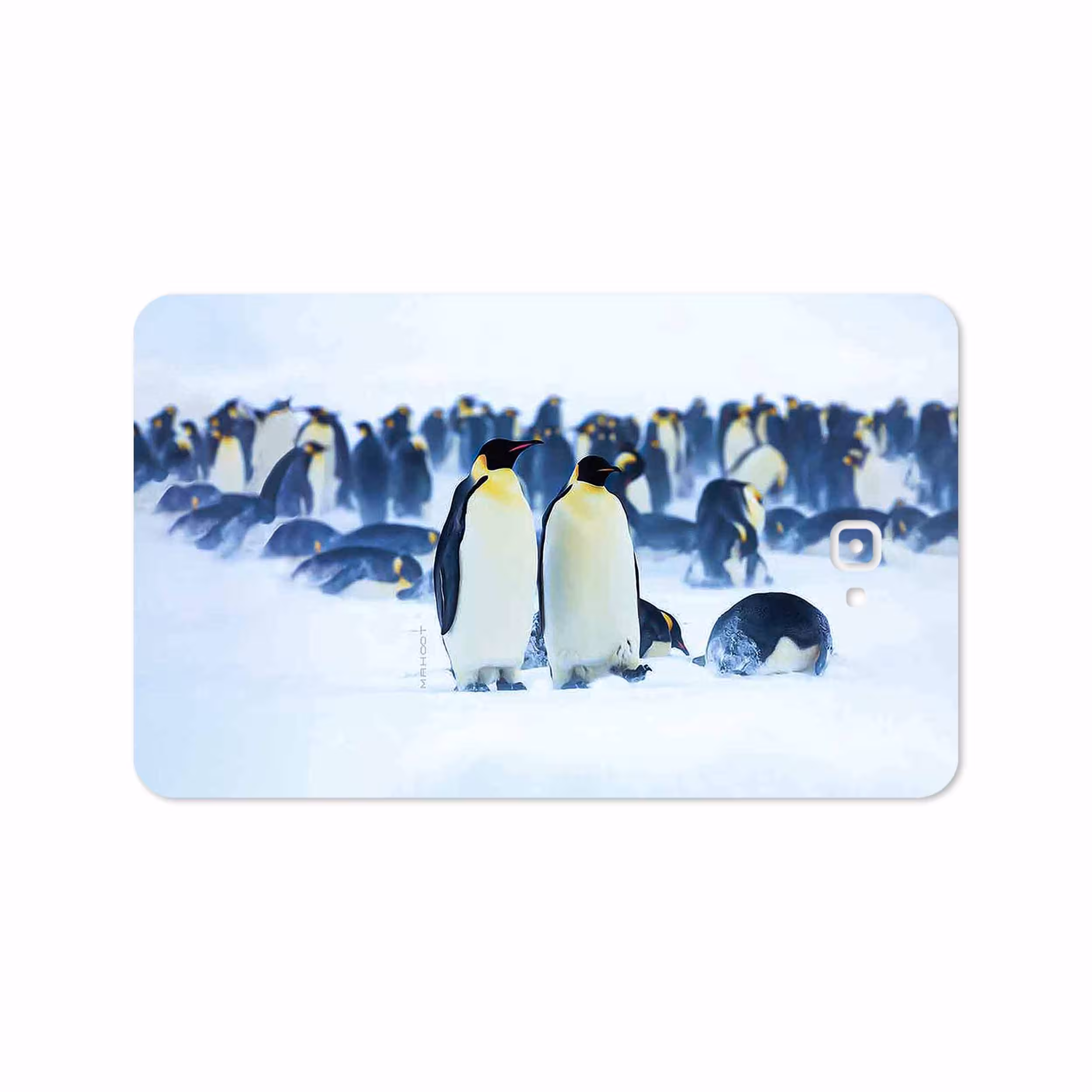 برچسب پوششی ماهوت مدل Penguin مناسب برای تبلت سامسونگ Galaxy Tab A 10.1 2016 T585