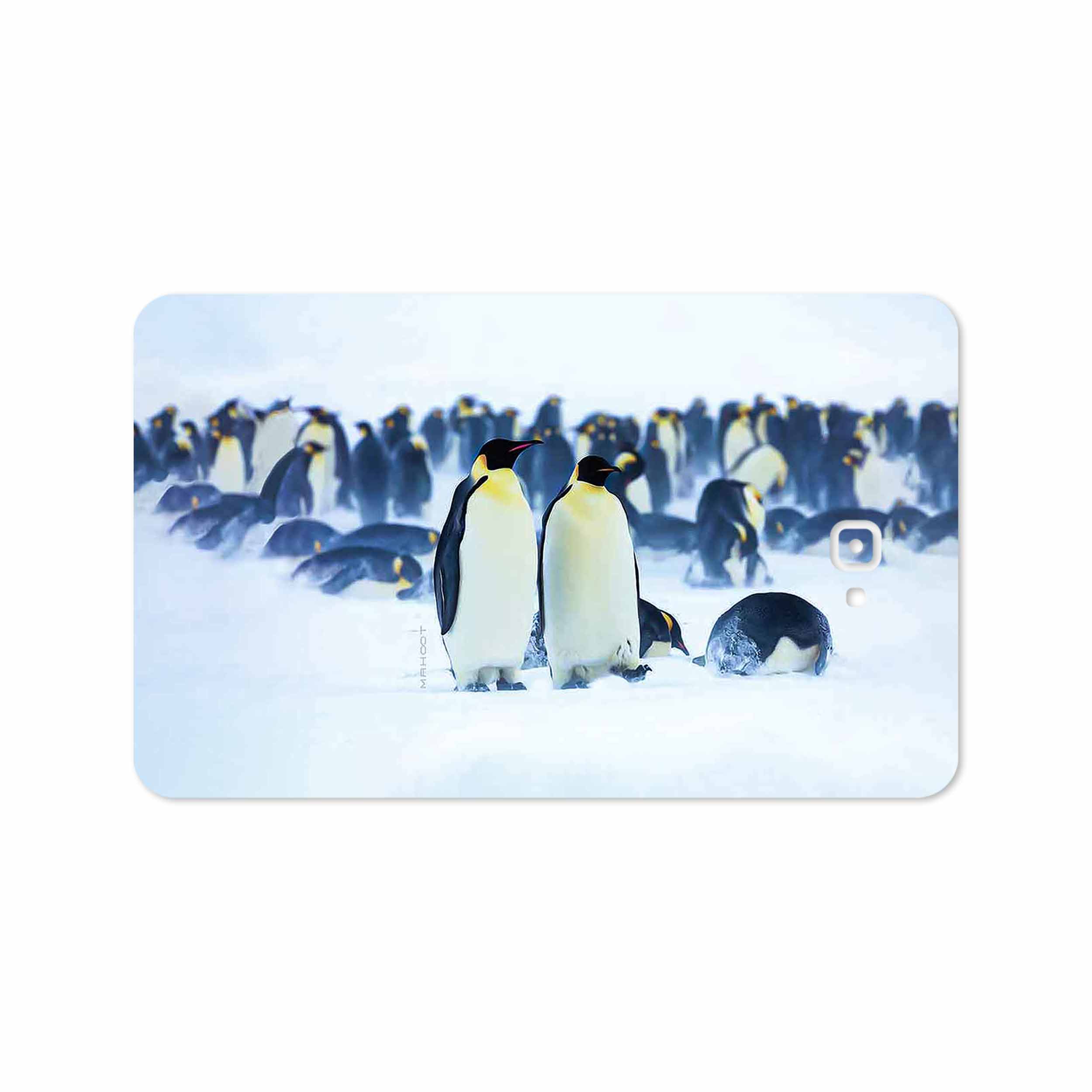 برچسب پوششی ماهوت مدل Penguin مناسب برای تبلت سامسونگ Galaxy Tab A 10.1 2016 T585