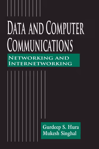 خرید و دانلود نسخه کامل کتاب Data and computer communications: networking and internetworking