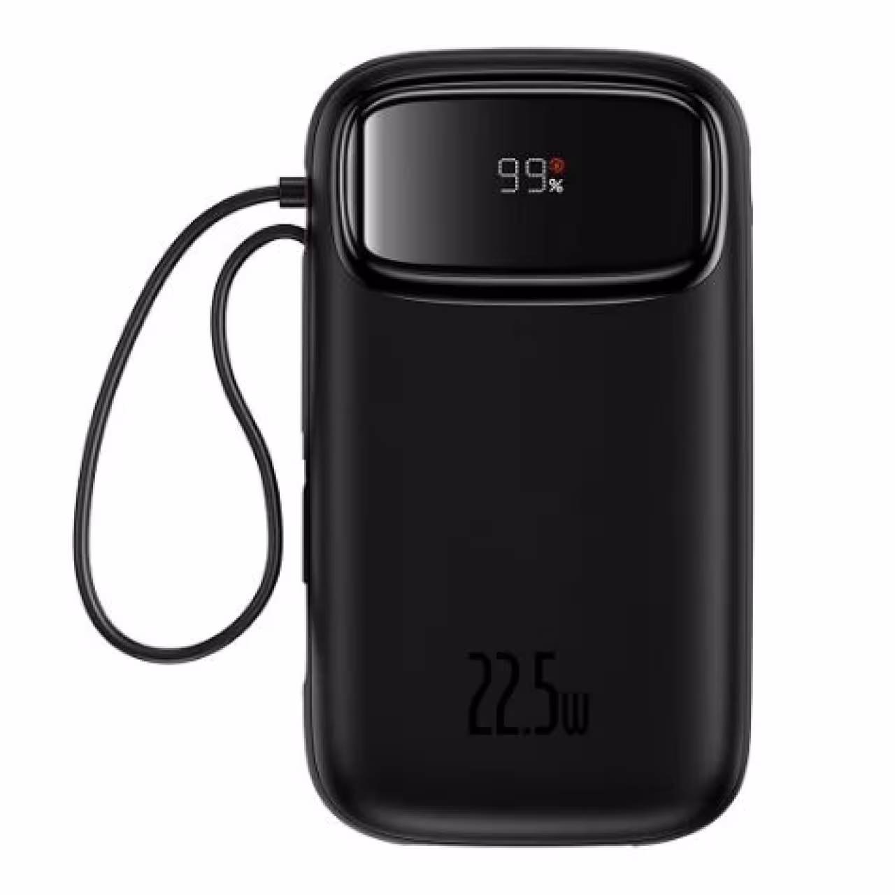 پاوربانک باسئوس مدل QPow2 Dual Cable ظرفیت 10000 میلی آمپر ساعت