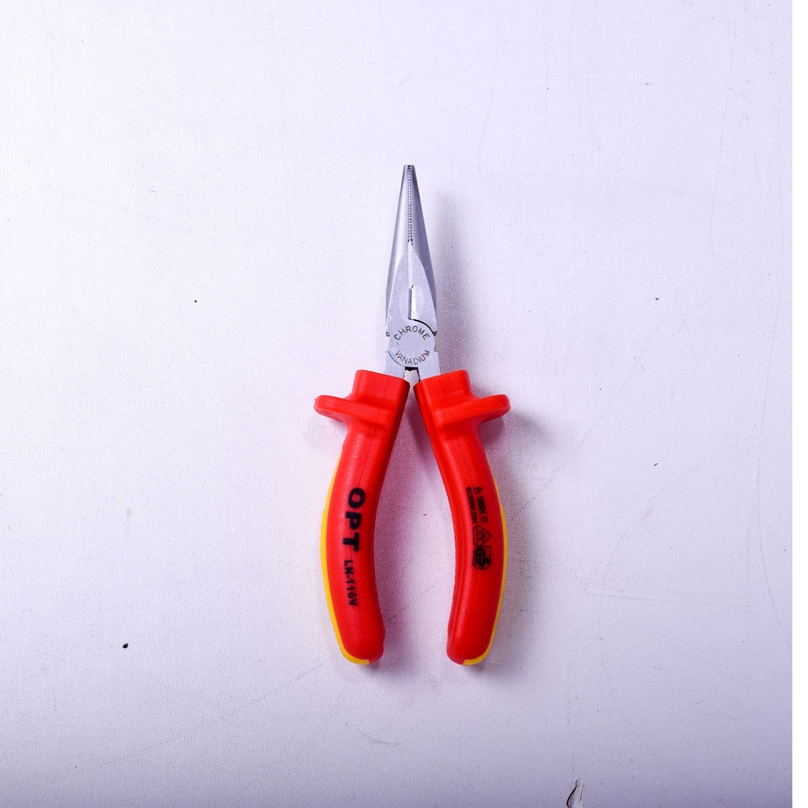 انبر دم باریک او پی تی مدل VDE-LN116V سایز 6 اینچ