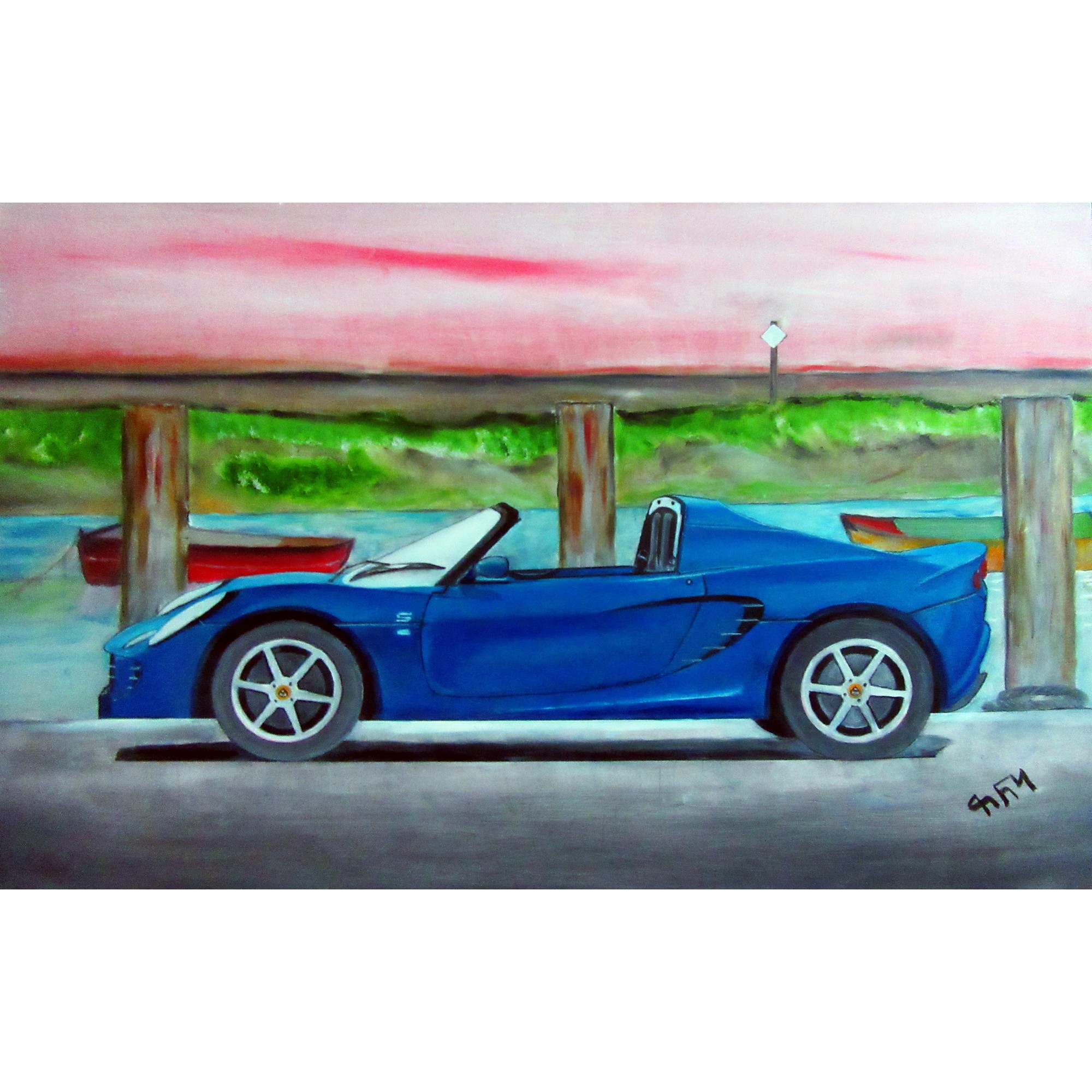 تابلو نقاشی رنگ روغن کد 127MA