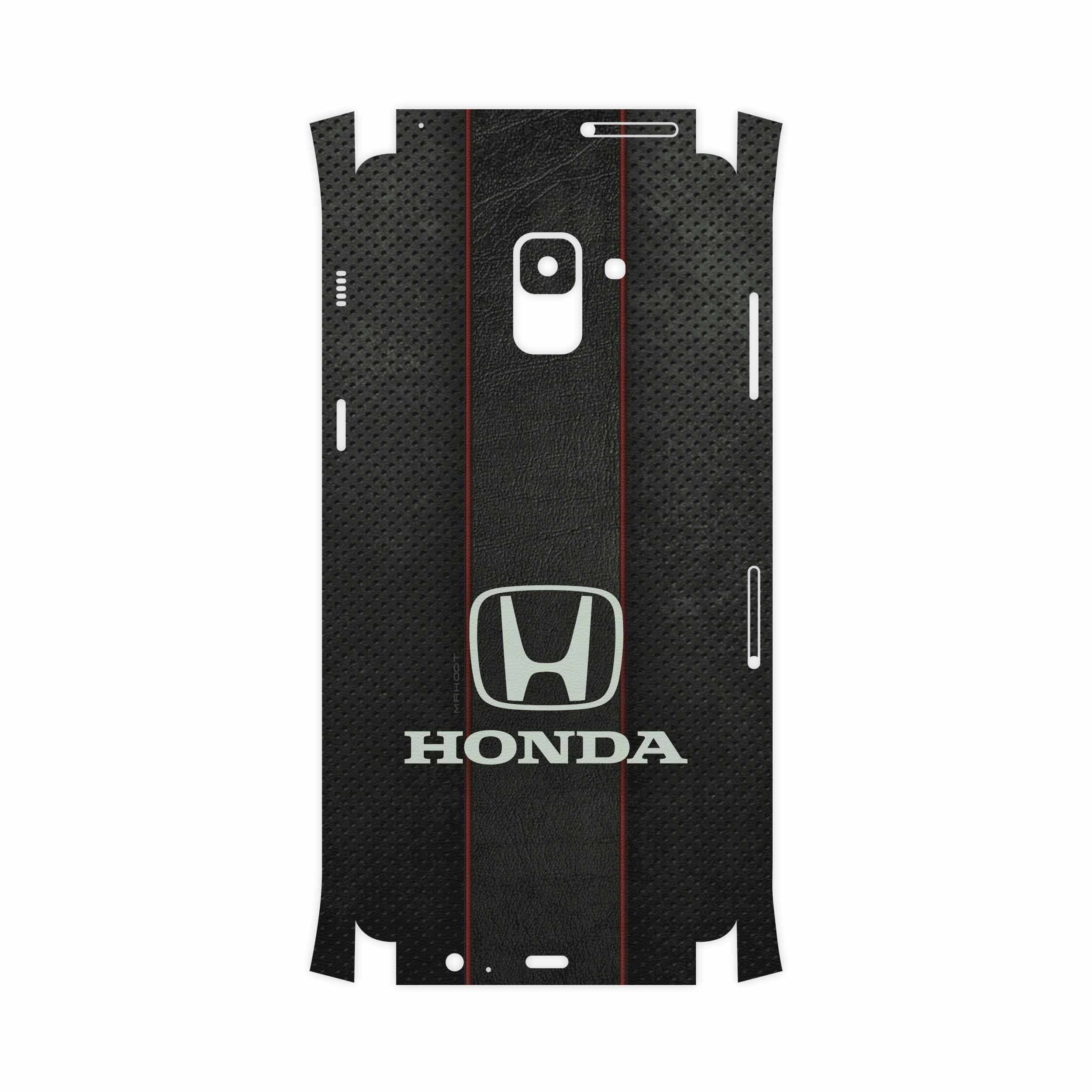 برچسب پوششی ماهوت مدل Honda Motor-FullSkin مناسب برای گوشی موبایل سامسونگ Galaxy A8 Plus 2018
