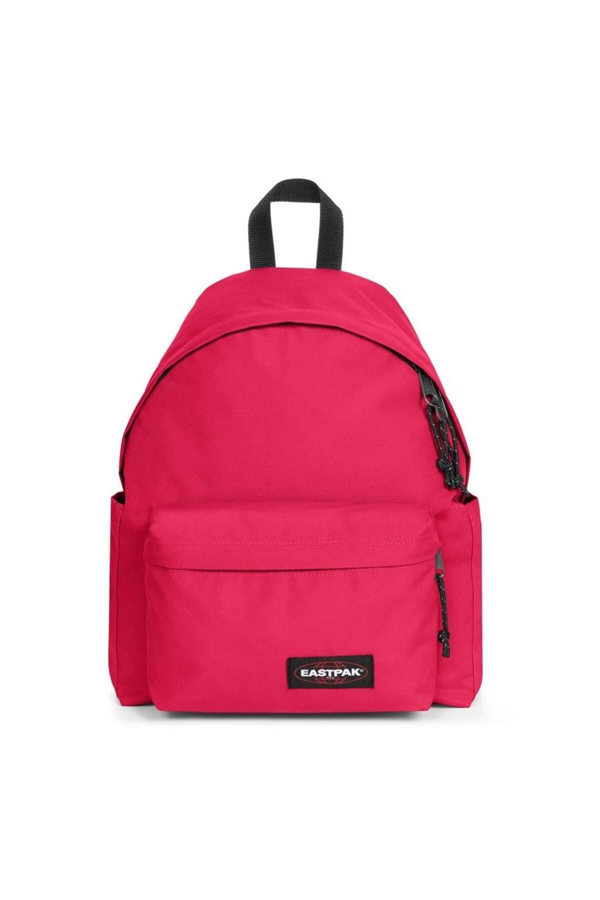 کیف مدرسه صورتی مردانه و زنانه کوله پشتی روز پاک لپ تاپ چشم توت فرنگی 0O4 Eastpak