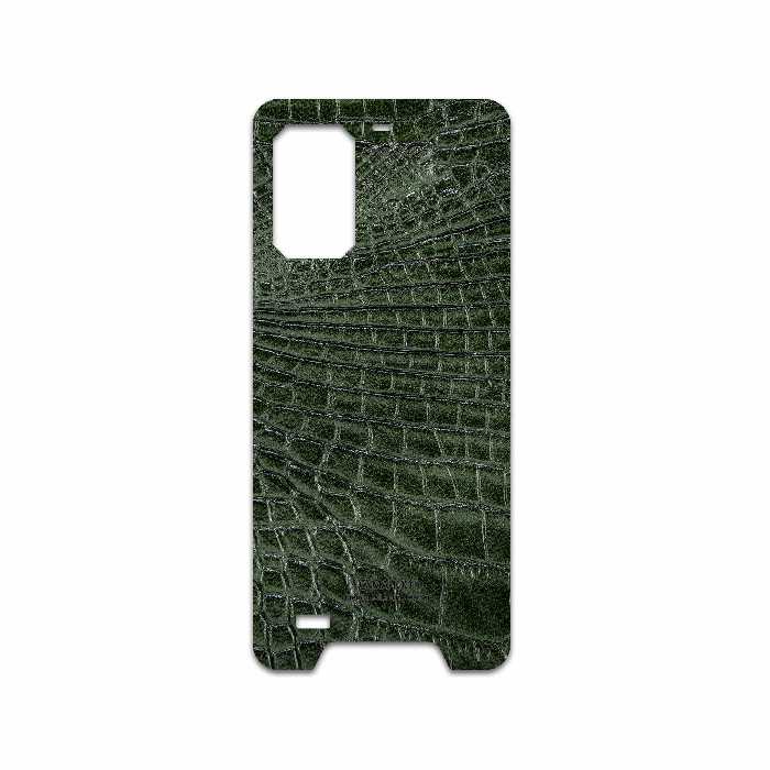 برچسب پوششی ماهوت مدل Green-Crocodile-Leather مناسب برای گوشی موبایل یولفون Armor 7