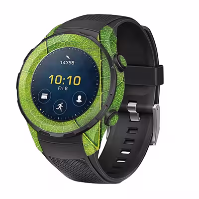 برچسب ماهوت مدل Leaf-Texture مناسب برای ساعت هوشمند هوآوی Watch 2