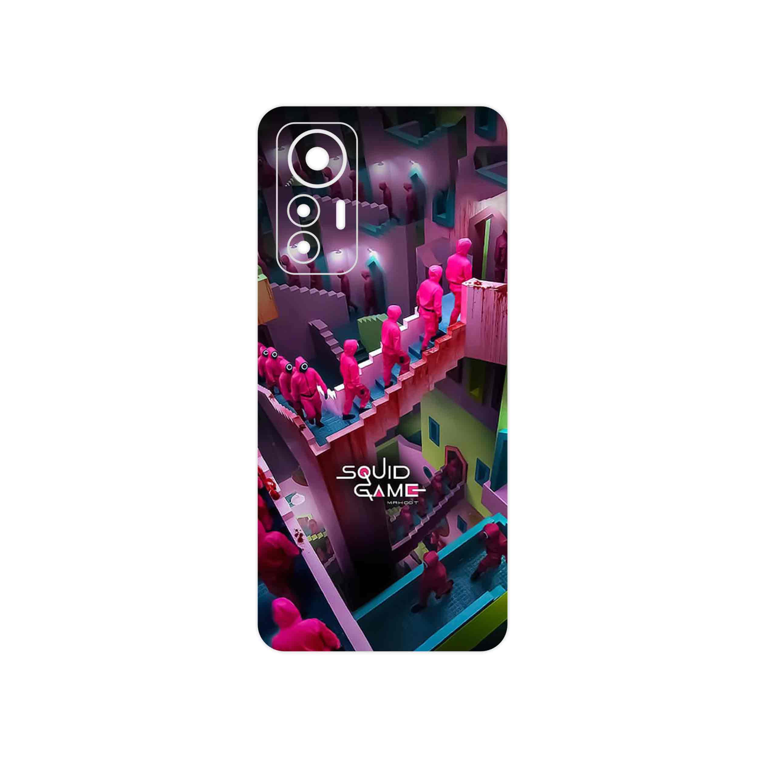 برچسب پوششی ماهوت مدل Squid Game مناسب برای گوشی موبایل شیائومی 12 Lite
