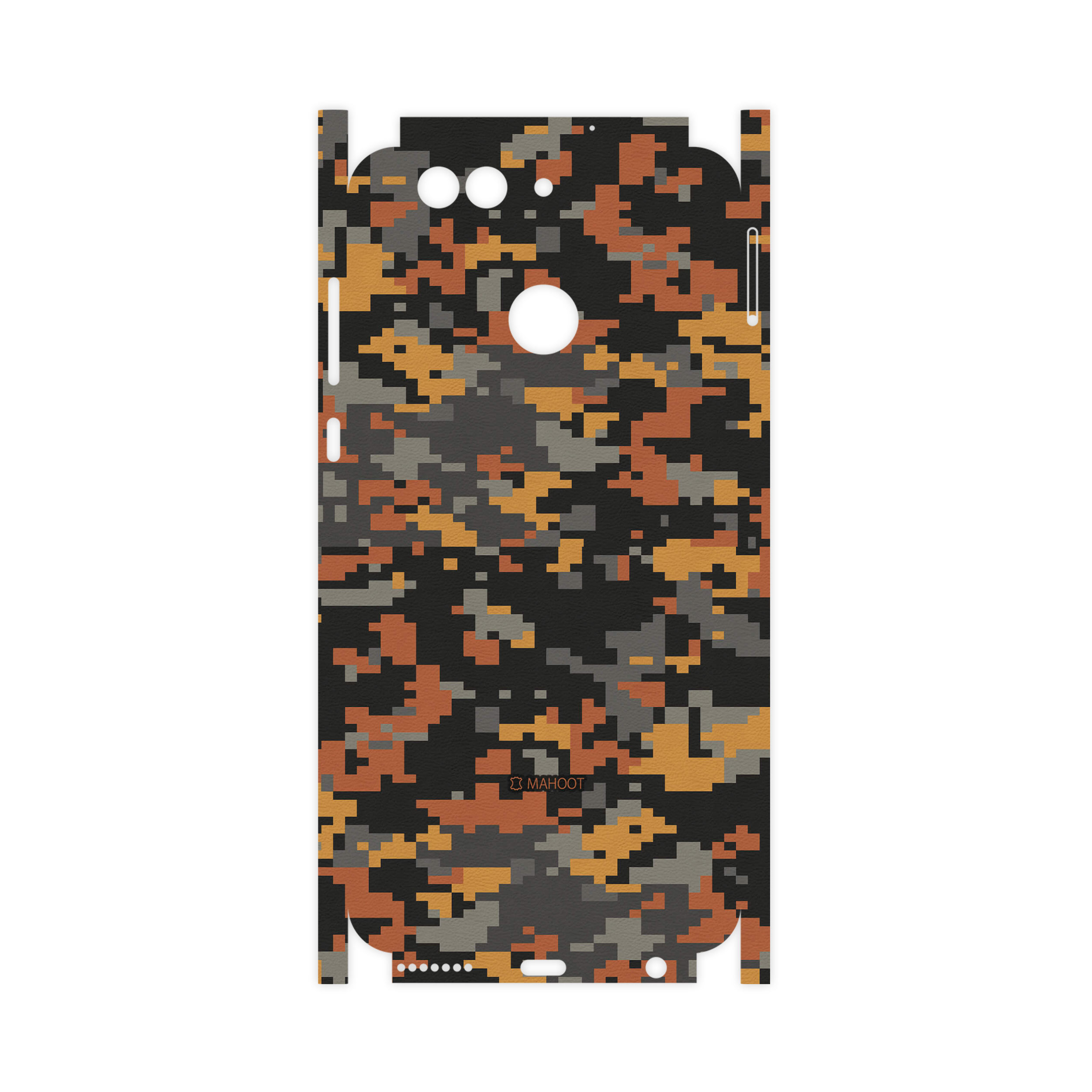 برچسب پوششی ماهوت مدل Army-Autumn-pixel-FullSkin مناسب برای گوشی موبایل هوآوی Nova 2 Plus