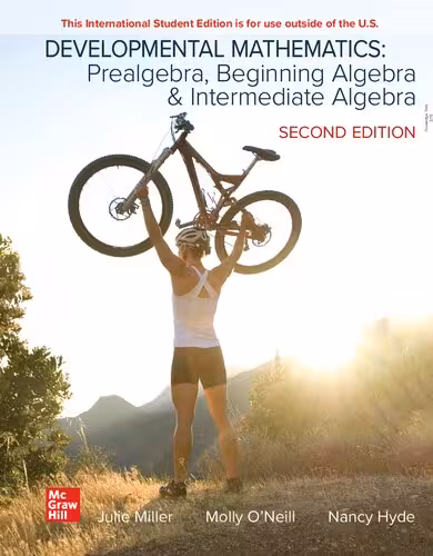 خرید و دانلود نسخه کامل کتاب ISE Developmental Mathematics: Prealgebra, Beginning Algebra, &amp; Intermediate Algebra
