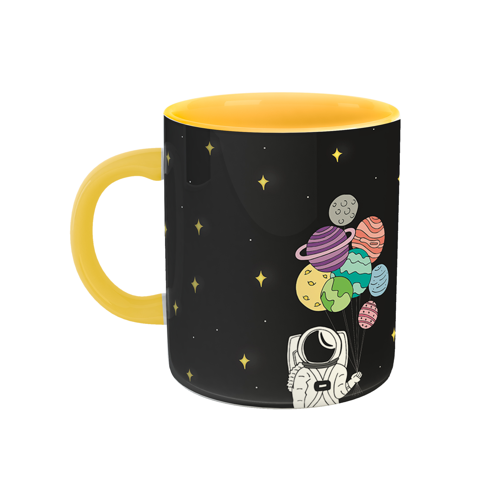 ماگ طرح فضانورد