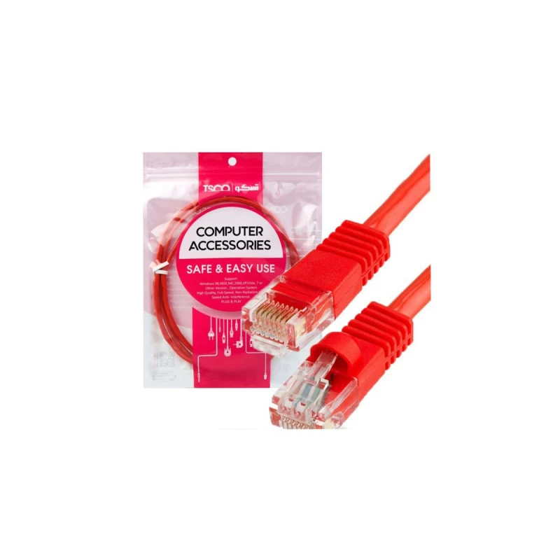 کابل شبکه CAT5 مدل TNC515 CCU برند تسکو - فروشگاه اینترنتی سیب سبز