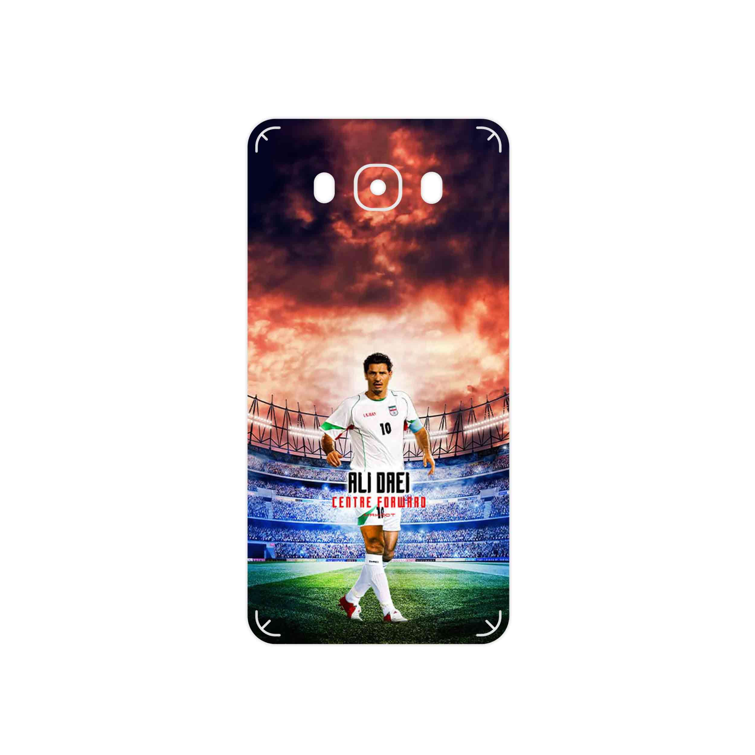 برچسب پوششی ماهوت مدل Ali Daei مناسب برای گوشی موبایل سامسونگ Galaxy J7 2016