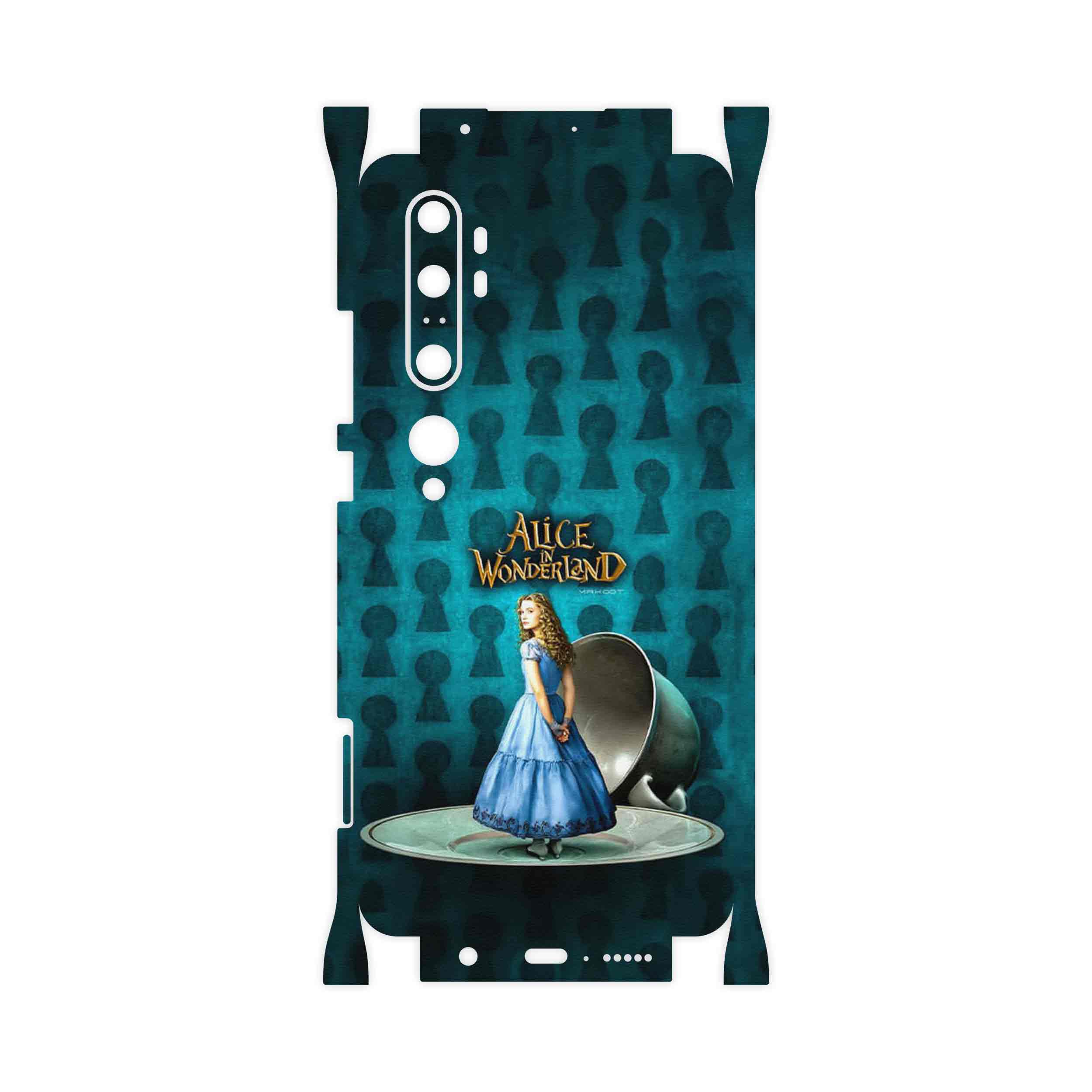 برچسب پوششی ماهوت مدل Alice in Wonderland-FullSkin مناسب برای گوشی موبایل شیائومی Mi Note 10 Pro