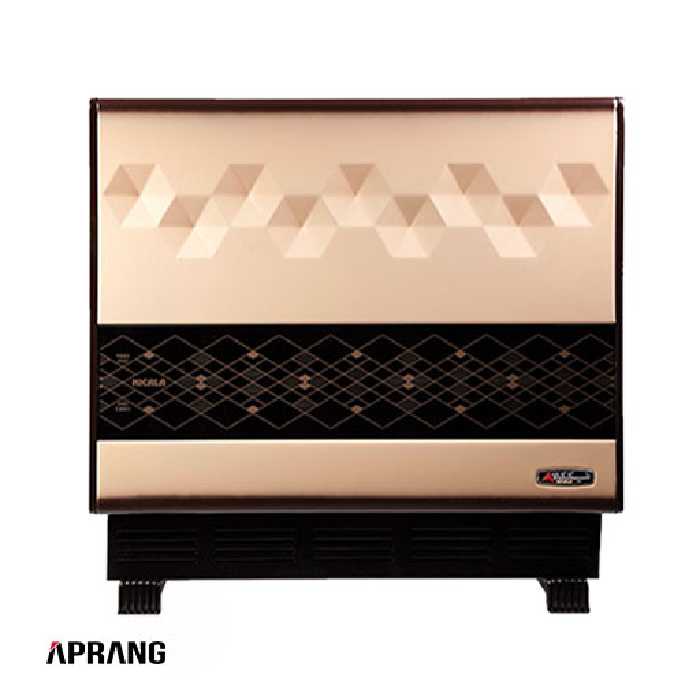 بخاری گازسوز نیک کالا مدل مرجان الماسه MN-12A - مشکی