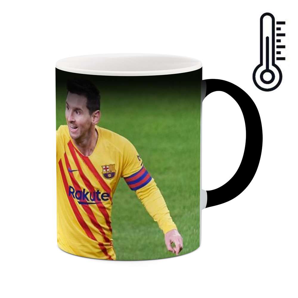 ماگ حرارتی طرح فوتبالیست Messi مدل mgph12489