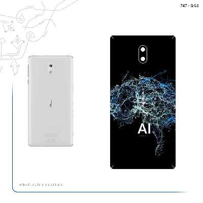 برچسب پوششی ماهوت مدل Artificial intelligence 2 مناسب برای گوشی موبایل نوکیا 3
