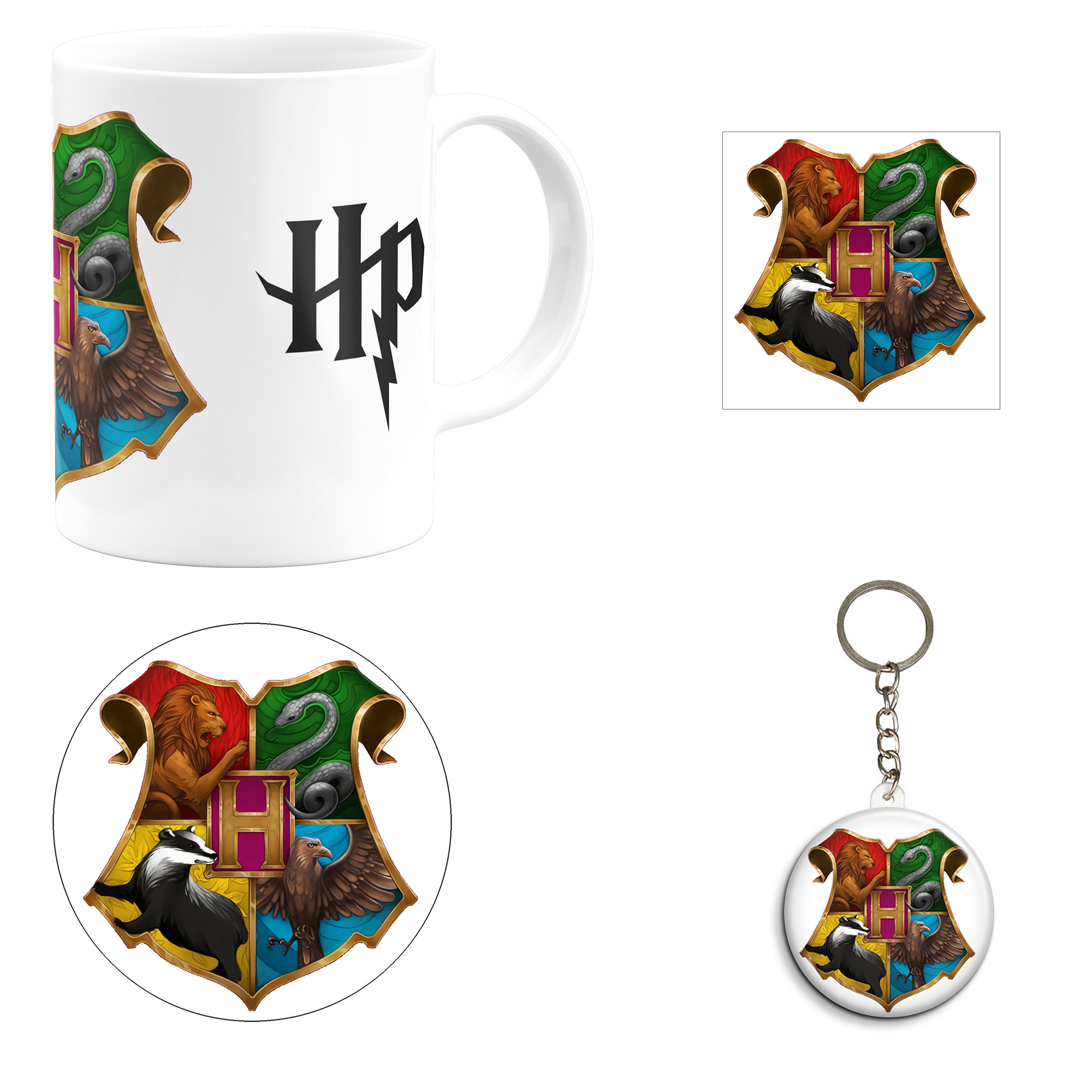 ست هدیه ماگ مدل هری پاتر طرح Harry potter کد M12