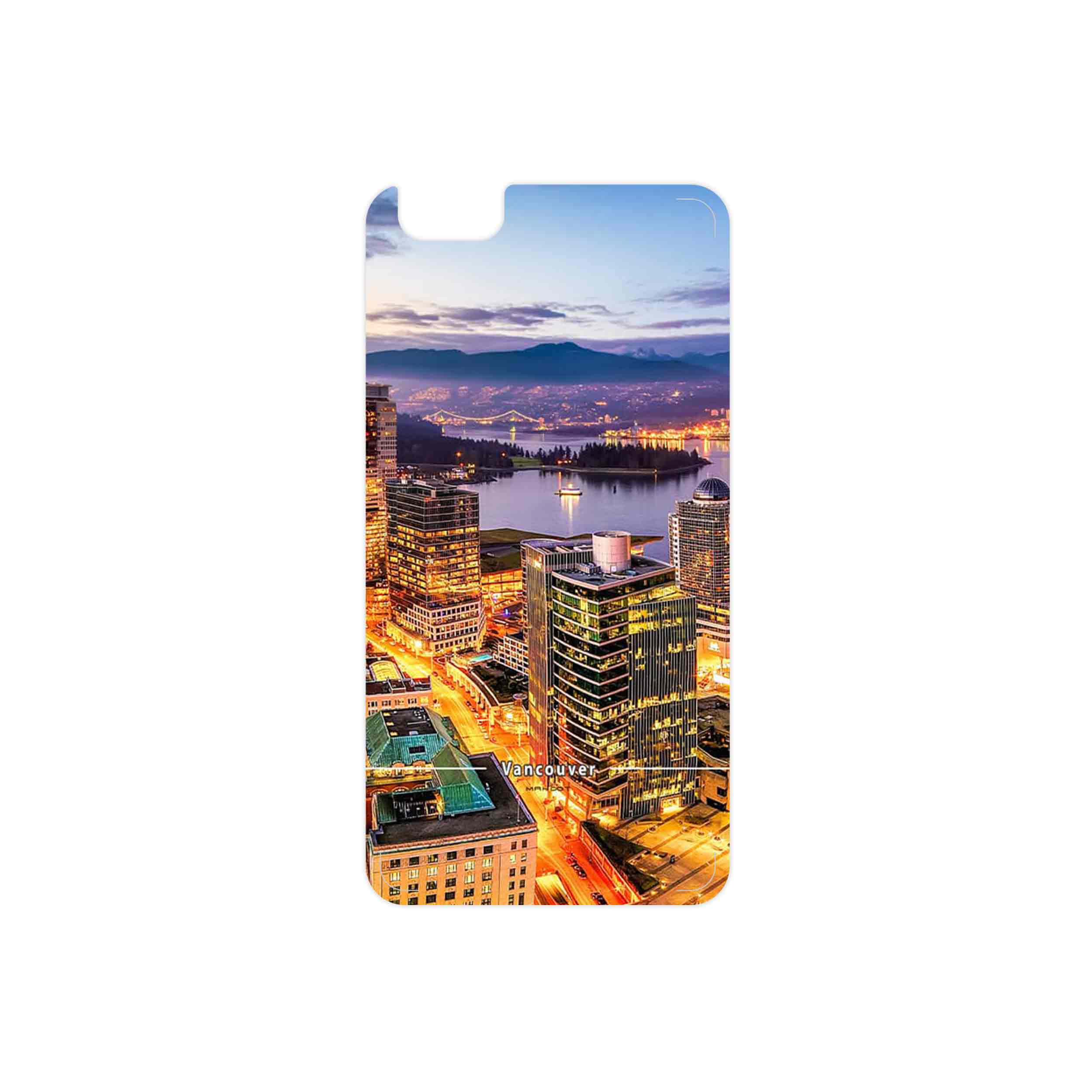 برچسب پوششی ماهوت مدل City of Vancouver مناسب برای گوشی موبایل آنر 4X