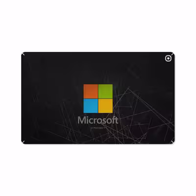 برچسب پوششی ماهوت مدل Microsoft-Logo مناسب برای تبلت سامسونگ Galaxy Tab A 10.1 2019 T515