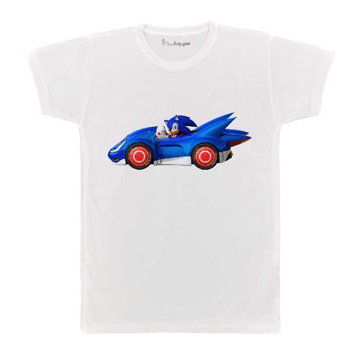 تی شرت بچگانه پرمانه طرح سونیک کد pmt.6463