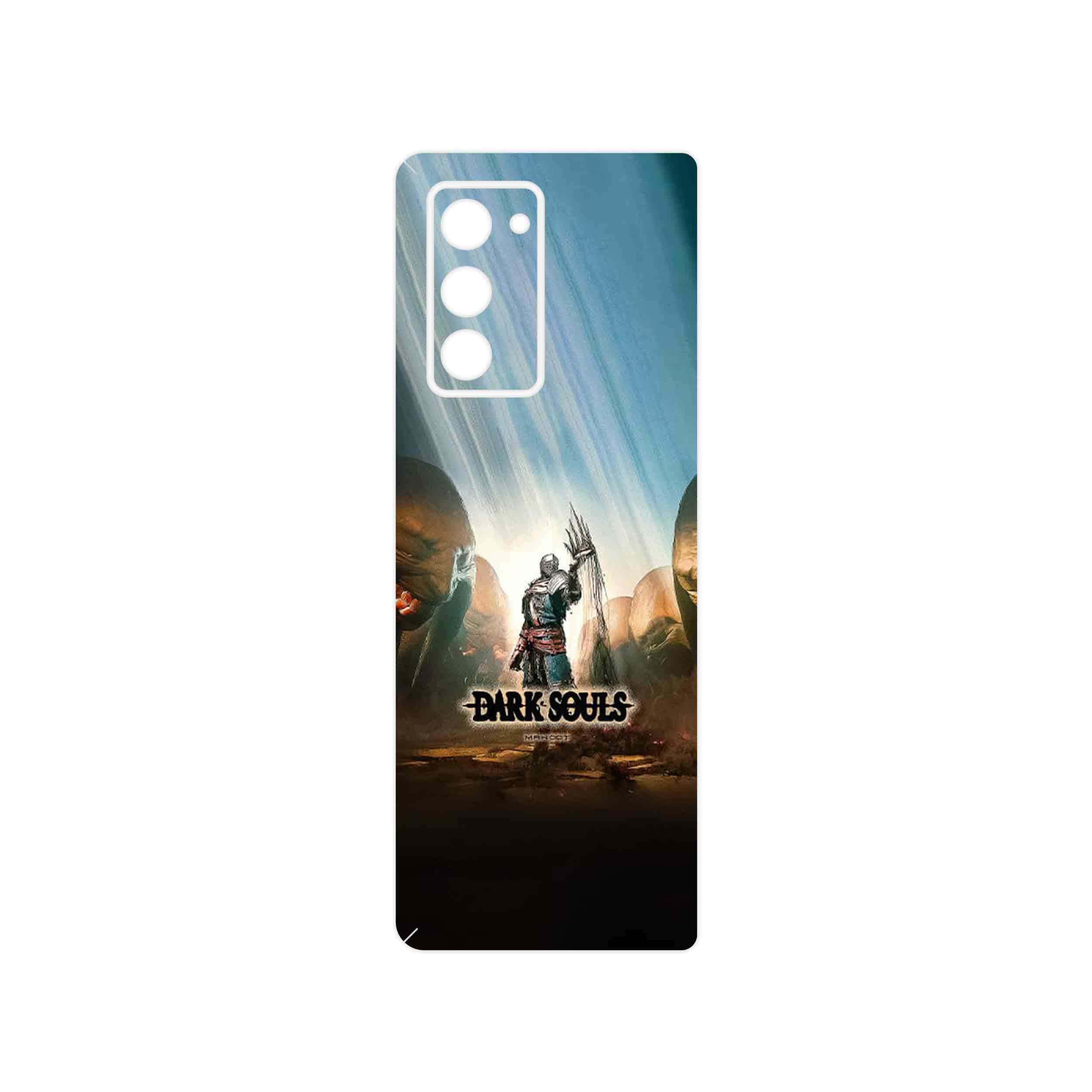برچسب پوششی ماهوت مدل Dark Souls Game Series مناسب برای گوشی موبایل سامسونگ Galaxy Z FOLD 2