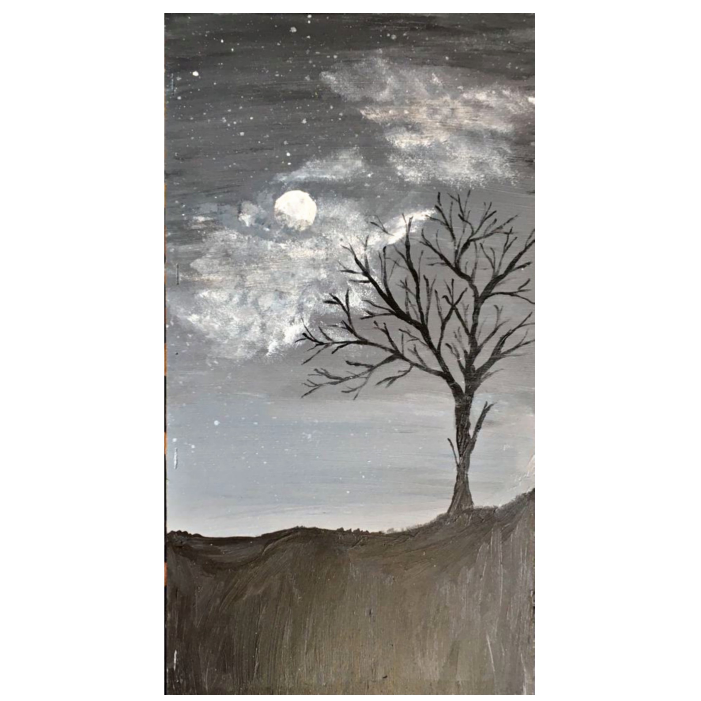 تابلو اکریلیک مدل شب