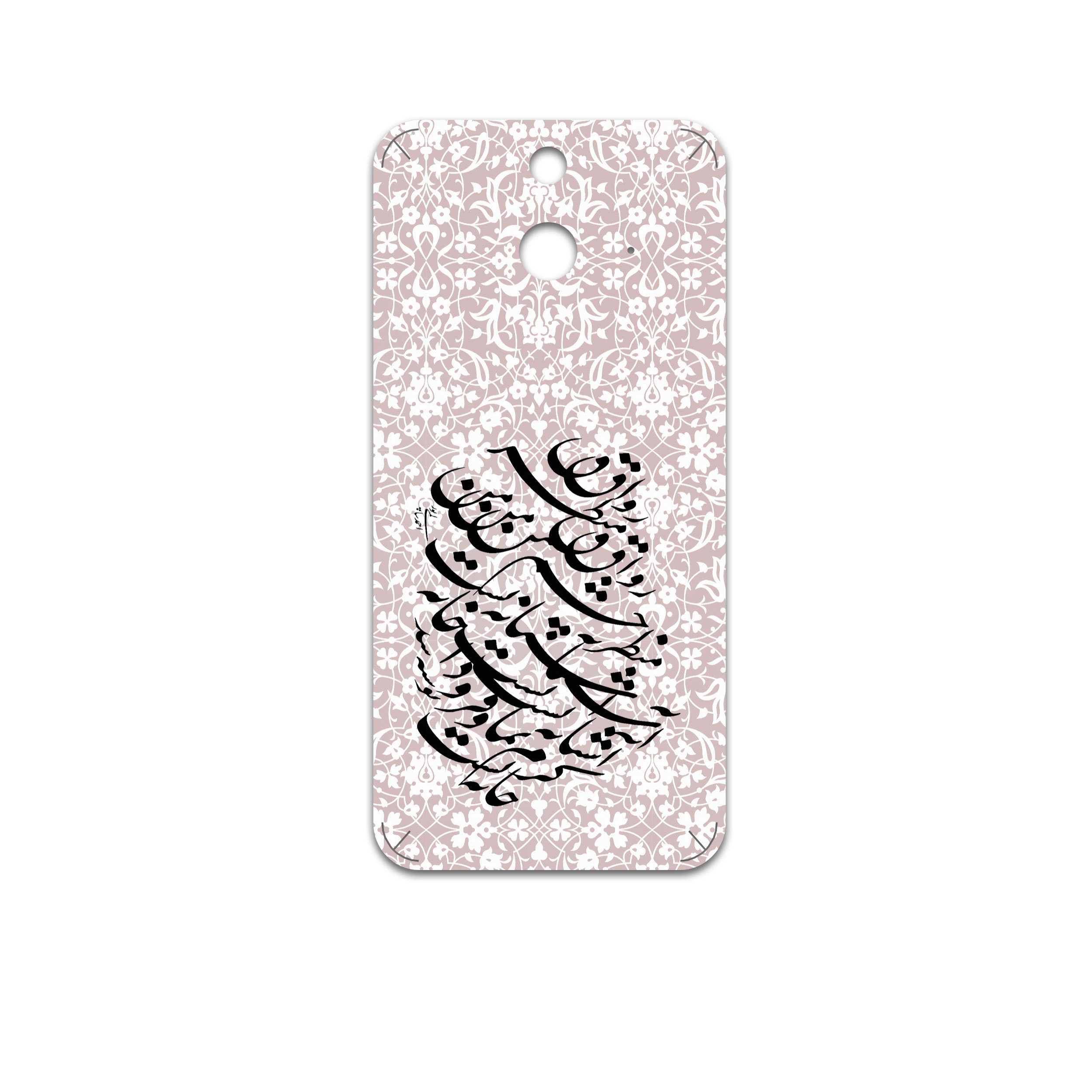 برچسب پوششی ماهوت مدل Nastaliq-2 مناسب برای گوشی موبایل اچ تی سی One E8