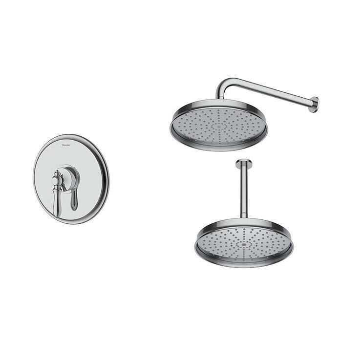 شیر حمام توکار شودر مدل زیگموند تیپ 1 - BRASS