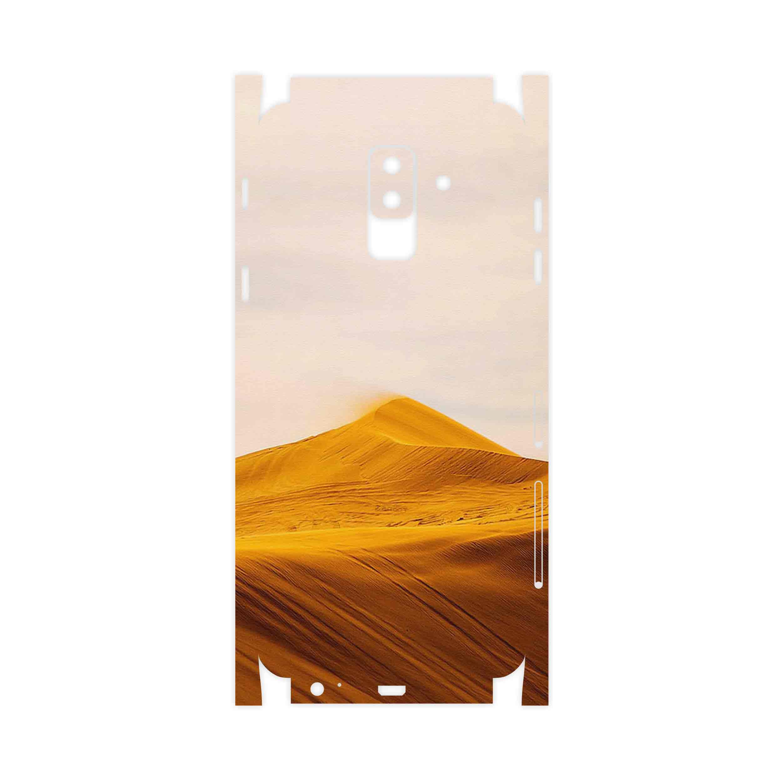 برچسب پوششی ماهوت مدل Sahara Desert-FullSkin مناسب برای گوشی موبایل سامسونگ Galaxy A6 Plus 2018