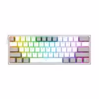کیبورد مخصوص بازی ردراگون مدل FIZZ K617 WHITE/GREY