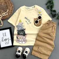 تیشرت و شلوارک اسپرت پیشی جذاب