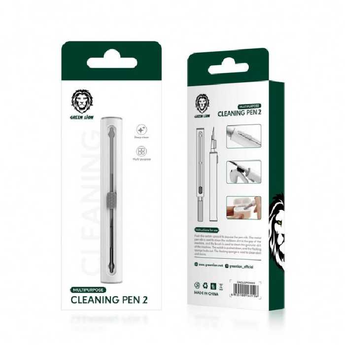 کیت تمیز کننده ایرپاد گرین لاین مدل Green Lion Cleaning Pen 2