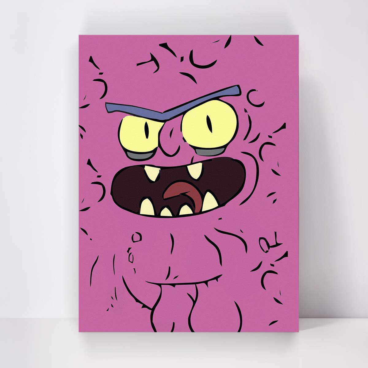 تابلو شاسی مدل Rick and Morty کد S-5052