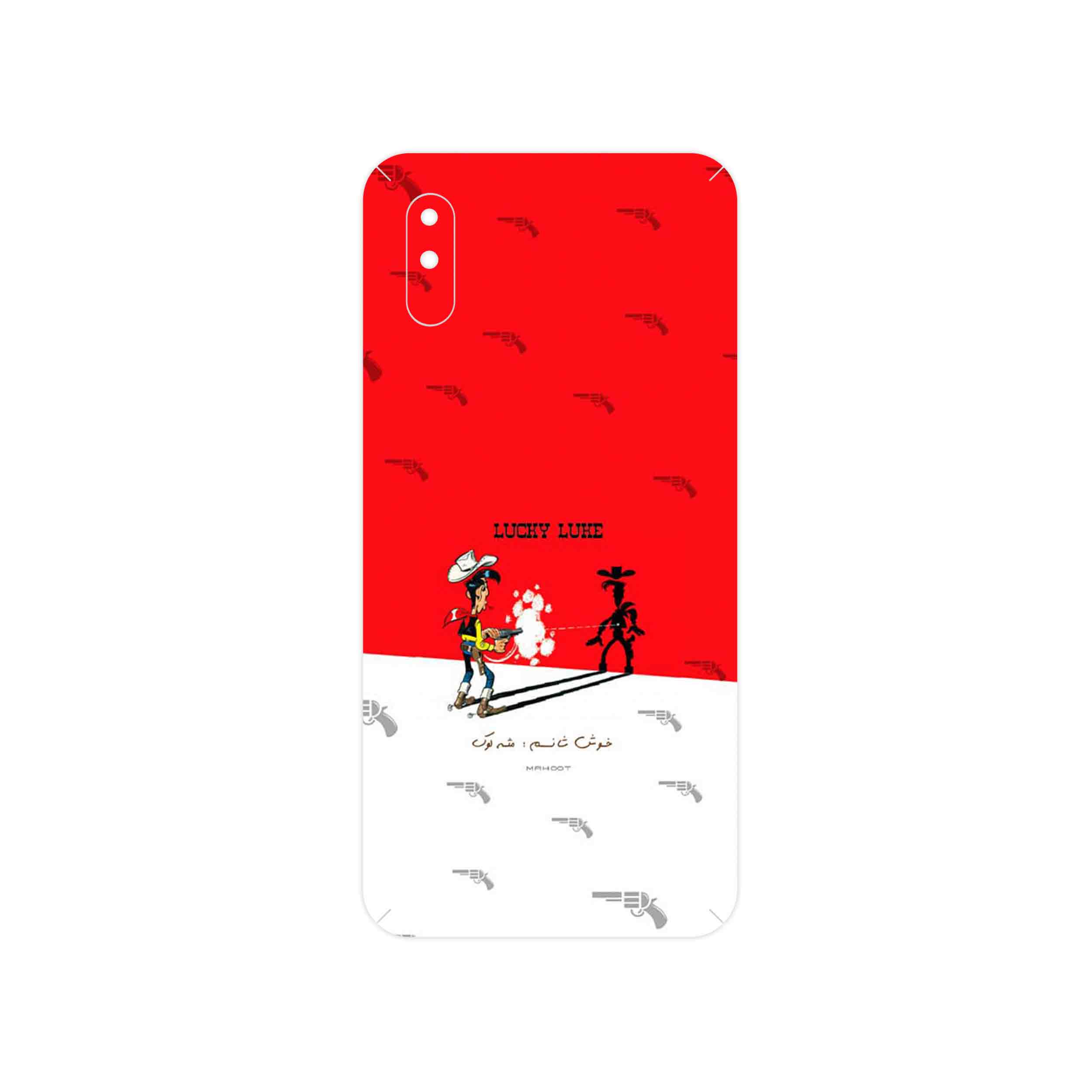 برچسب پوششی ماهوت مدل Lucky Luke مناسب برای گوشی موبایل شیائومی Redmi 9i Sport