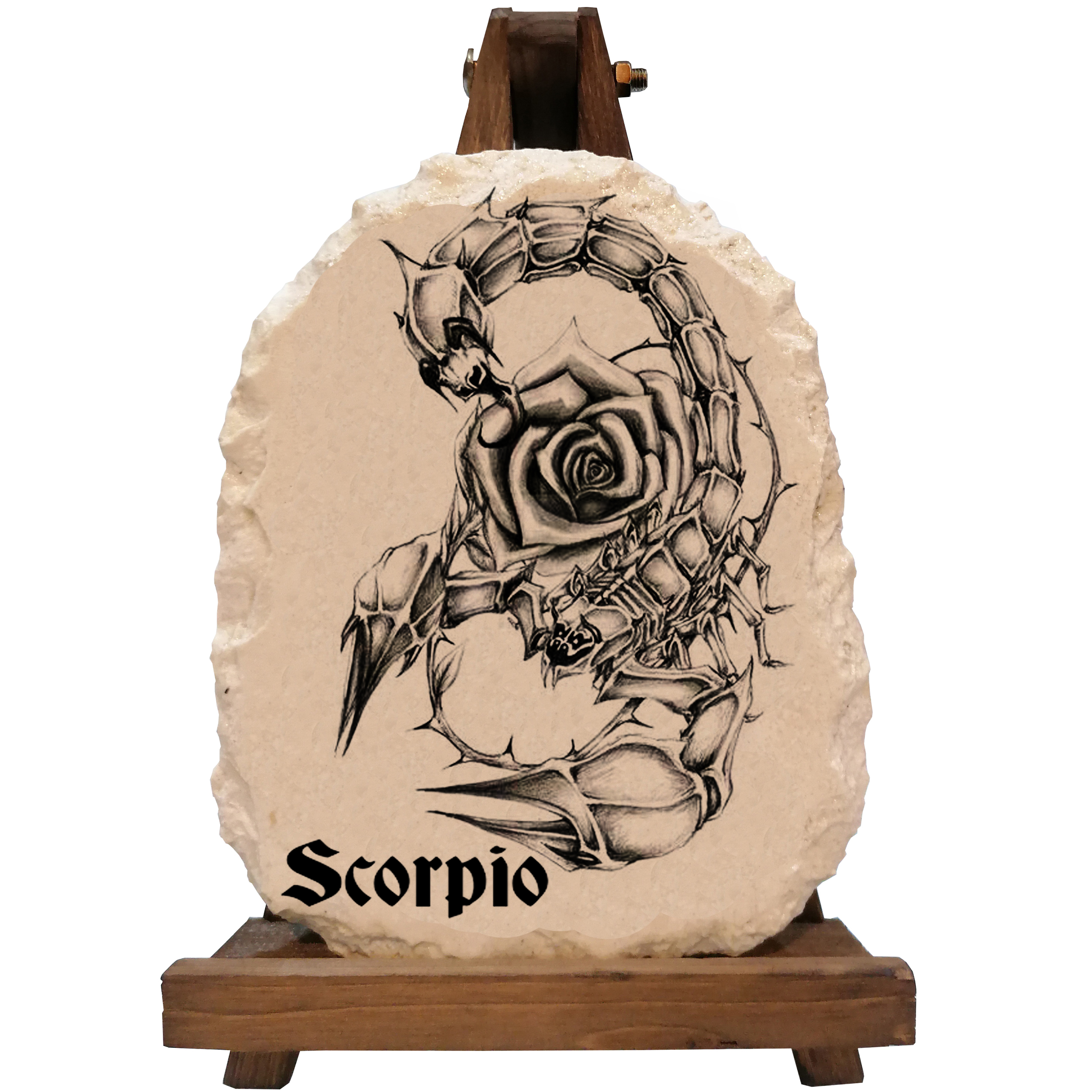 كتيبه دکوری مدل نماد ماه تولد آبان کد HT118