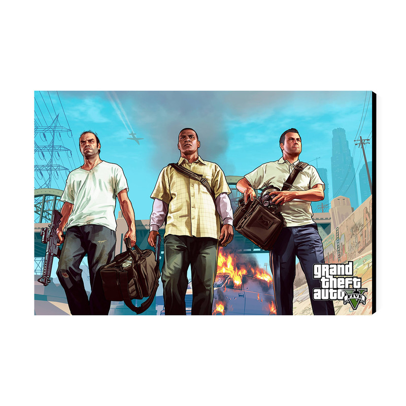 تابلو شاسی طرح GTA مدل As1100 | دنیای قاب