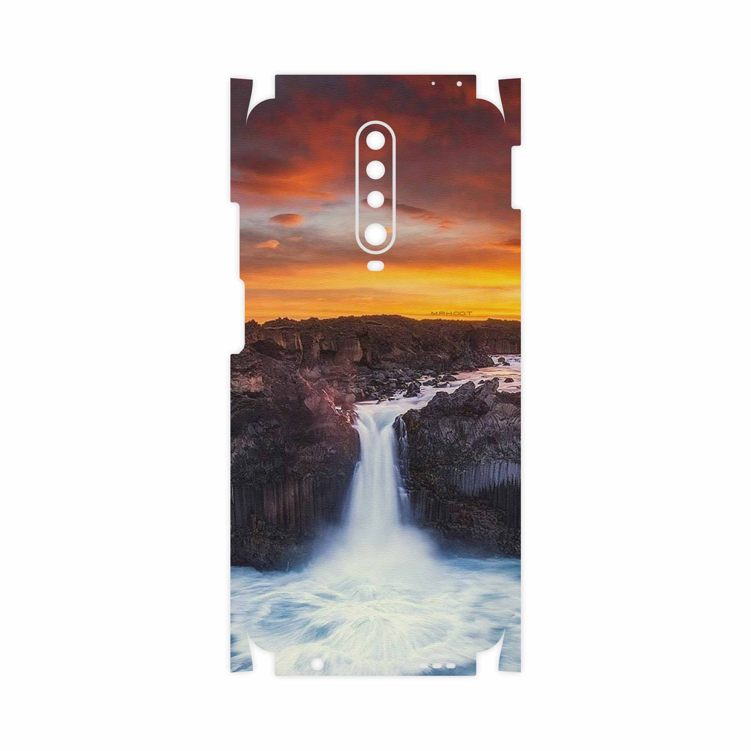 برچسب پوششی ماهوت مدل Waterfall-FullSkin مناسب برای گوشی موبایل شیائومی Redmi K30