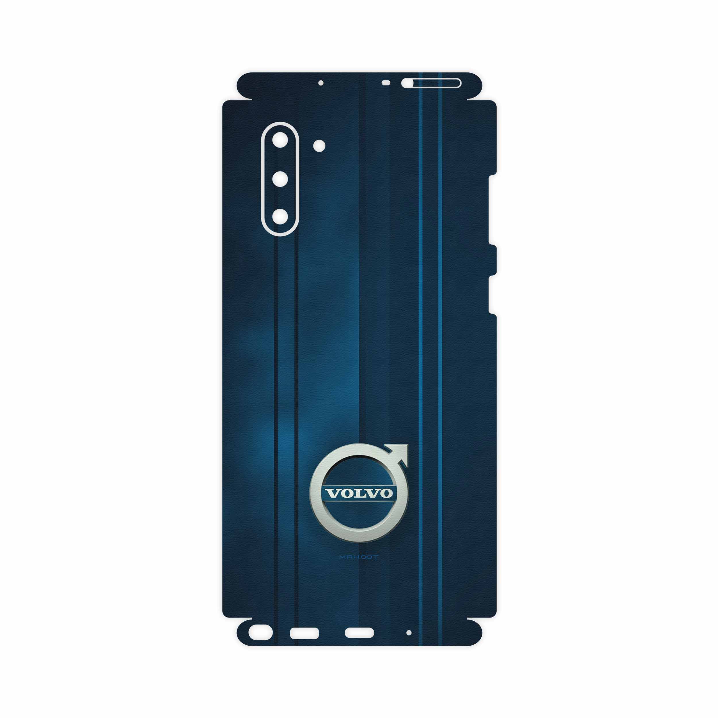 برچسب پوششی ماهوت مدل Volvo-FullSkin مناسب برای گوشی موبایل سامسونگ Galaxy Note 10
